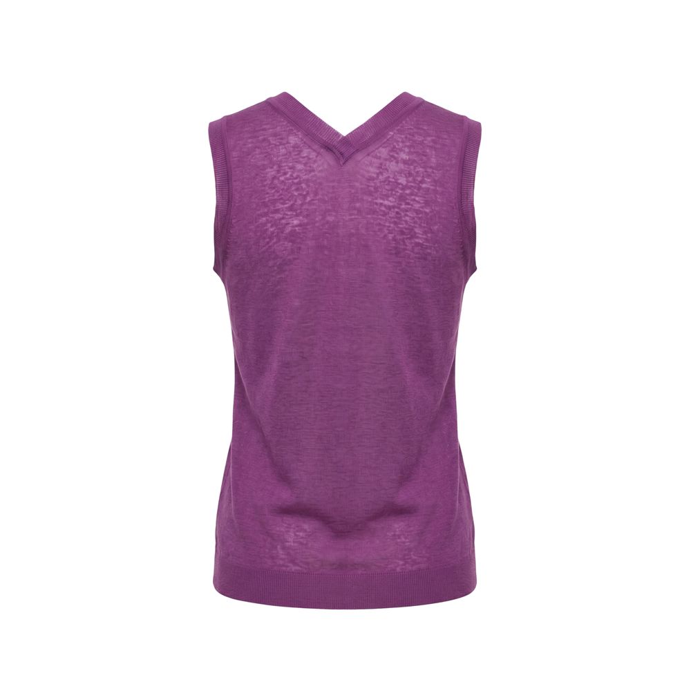 Malo Purple Linen Women Women's Tank