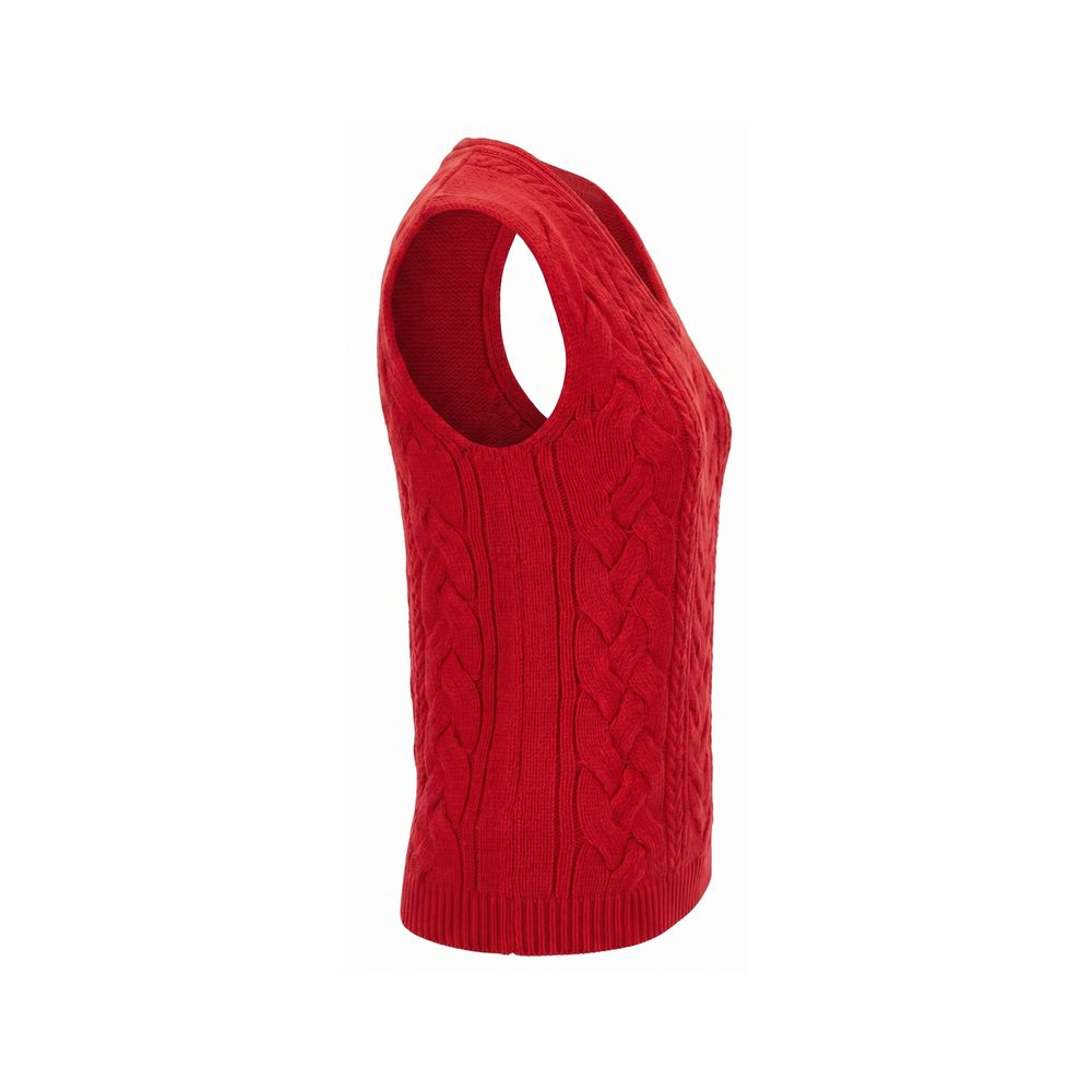 Malo Red Cotton Women Women's Sweater