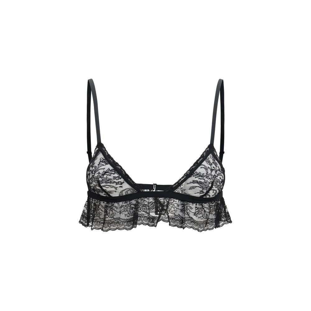 Dolce & Gabbana Black Cotton Women's Bra