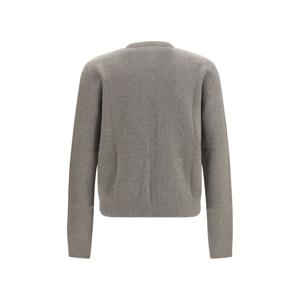 Rick Owens Gray Cashmere Men's Sweater