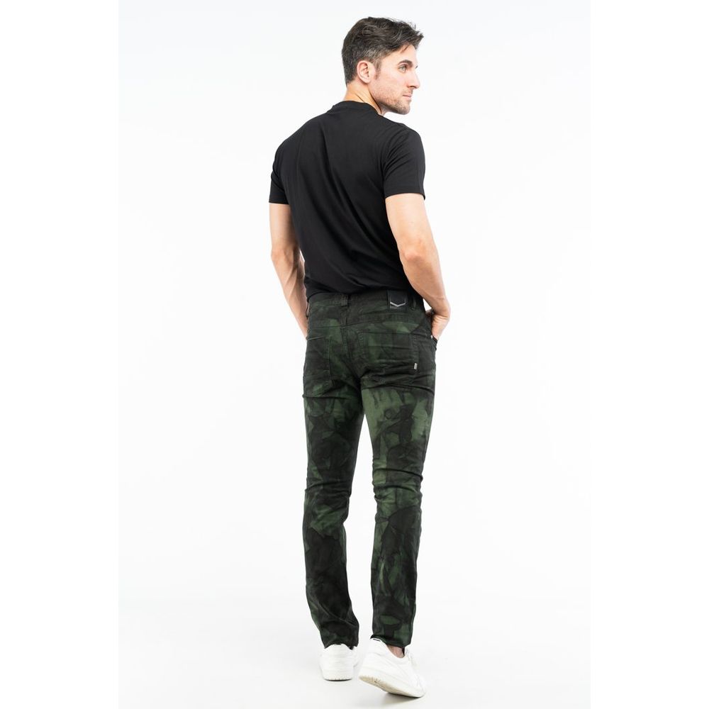 Bikkembergs Bicolor Cotton Jeans Men's Denim