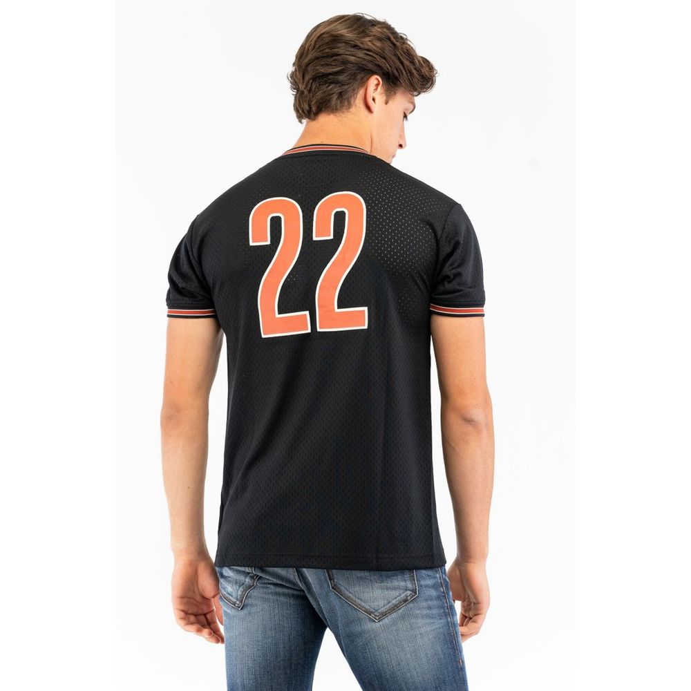 Bikkembergs Black Polyester Men's T-Shirt