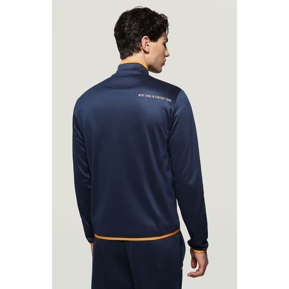 Bikkembergs Blue Cotton Men's Sweatshirt
