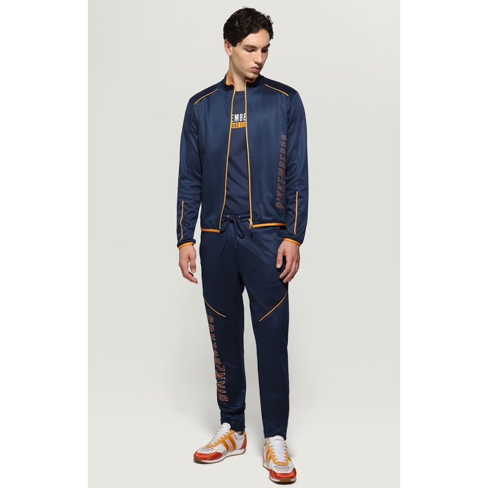 Bikkembergs Blue Cotton Men's Sweatshirt