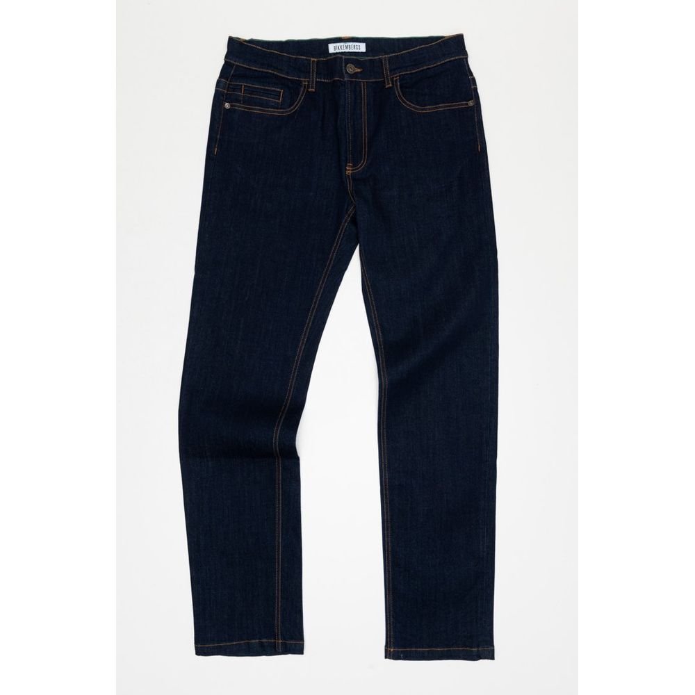Bikkembergs Bicolor Cotton Jeans Men's Denim