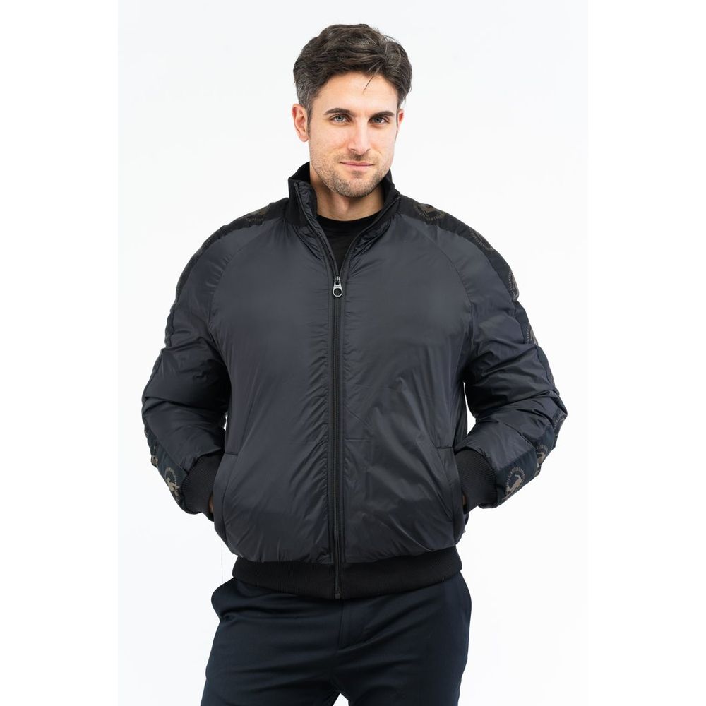 Bikkembergs Black Nylon Men's Bomber