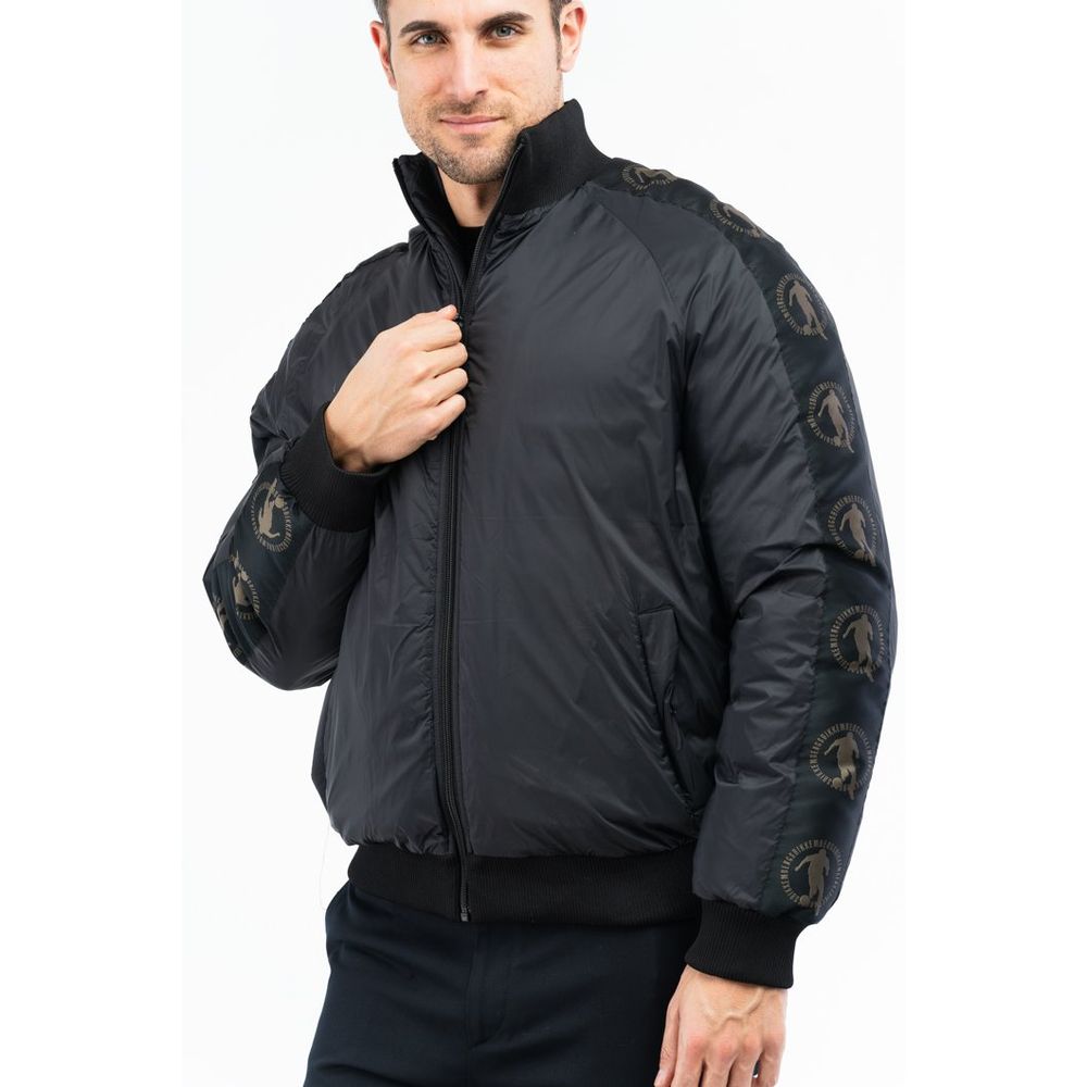 Bikkembergs Black Nylon Men's Bomber