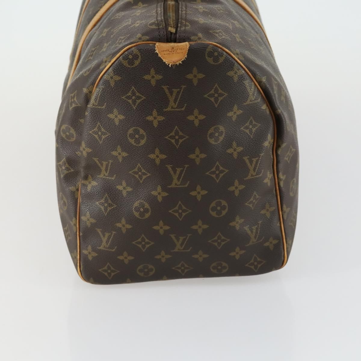Louis Vuitton Keepall Monogram Canvas Brown Canvas Travel Bag Bag (Pre-Owned)