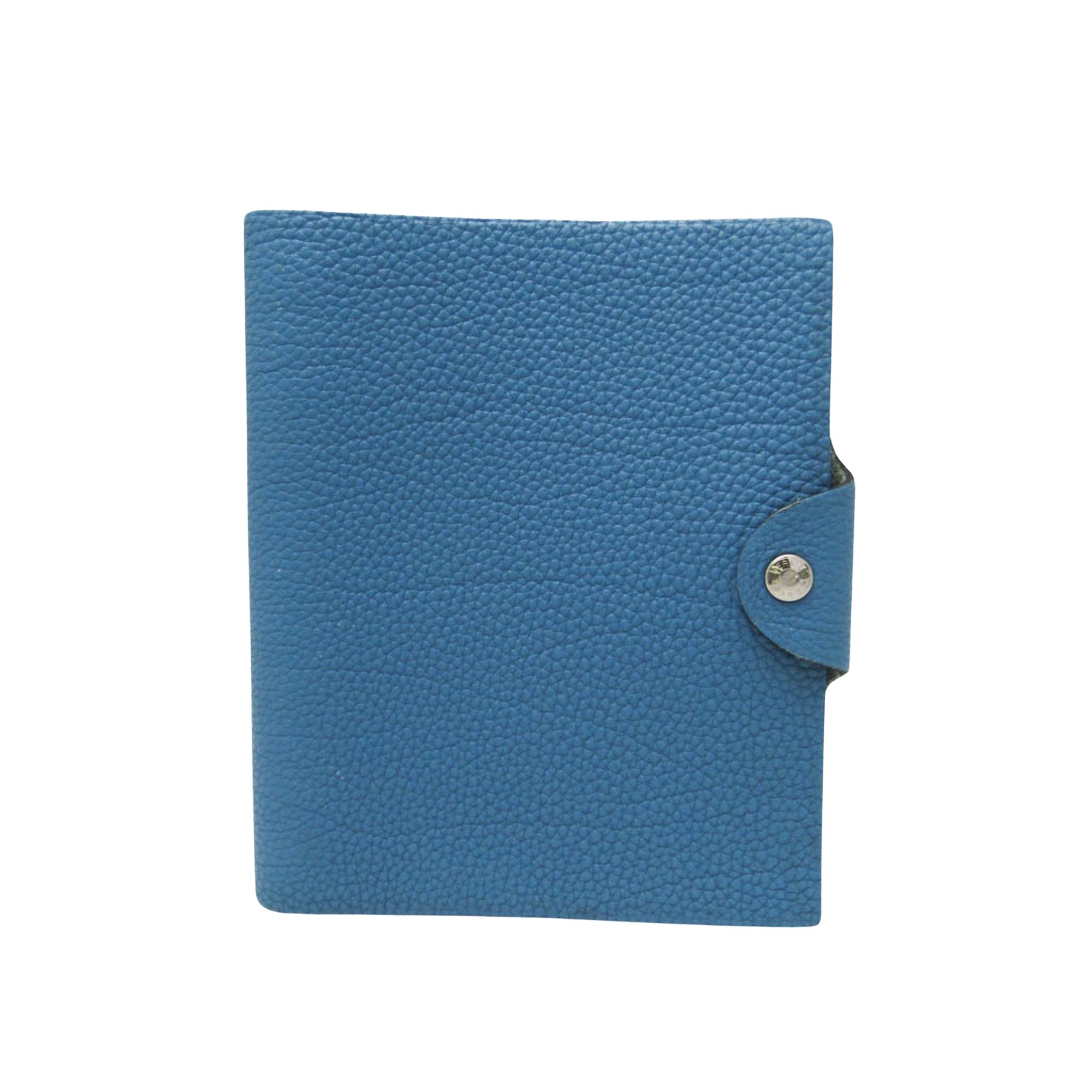 Hermès Ulysse Blue Leather Wallet (Pre-Owned)