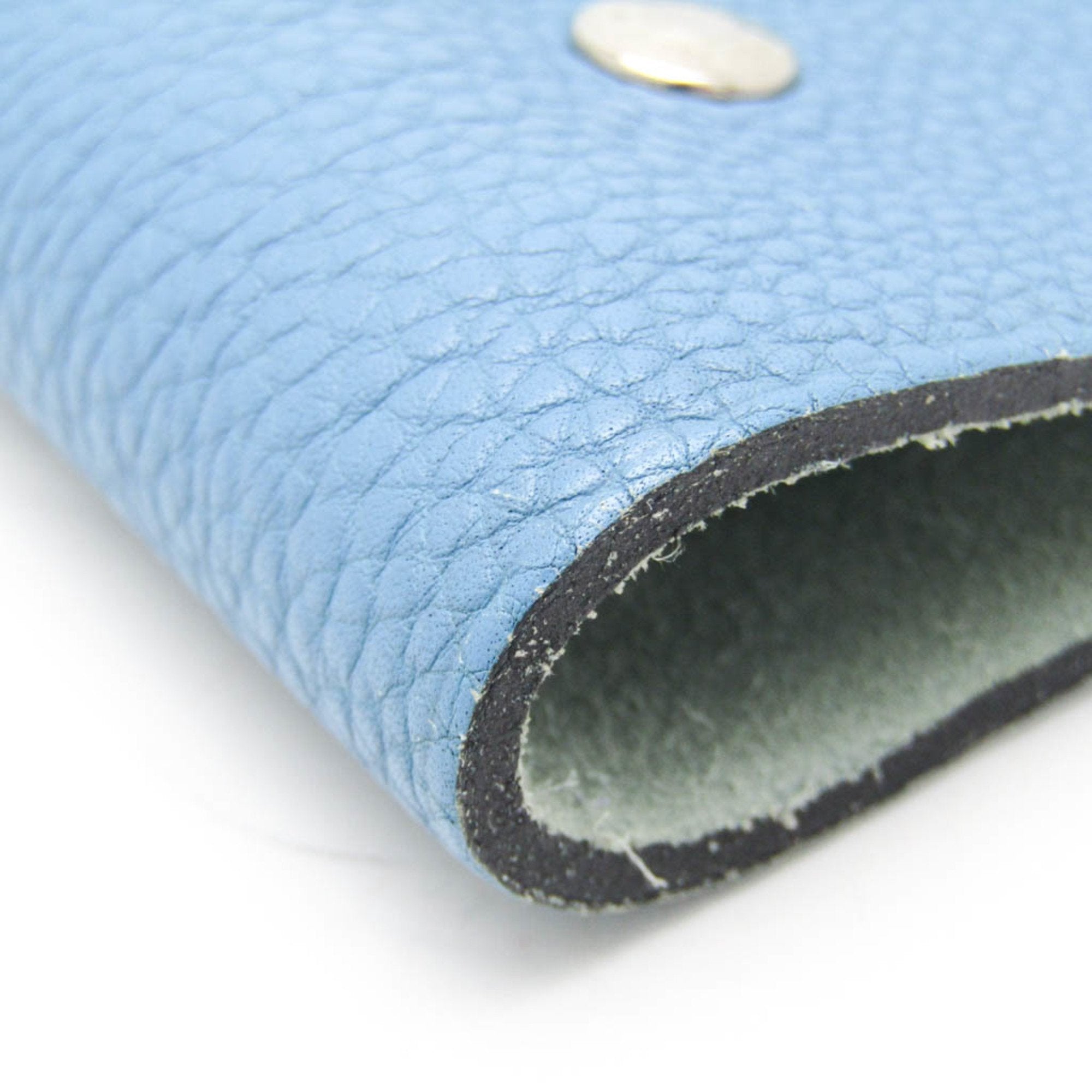 Hermès Ulysse Blue Leather Wallet (Pre-Owned)