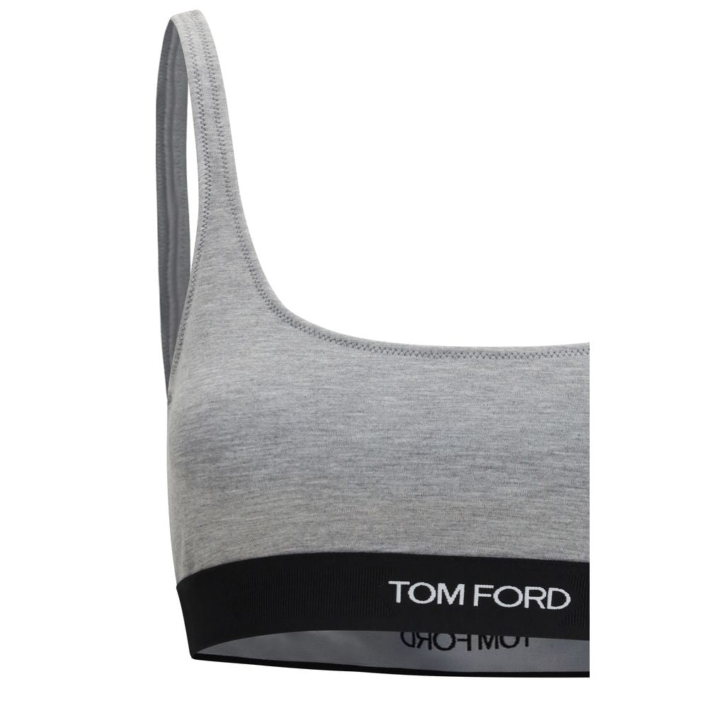 Tom Ford Gray Modal Sport Women's Bra