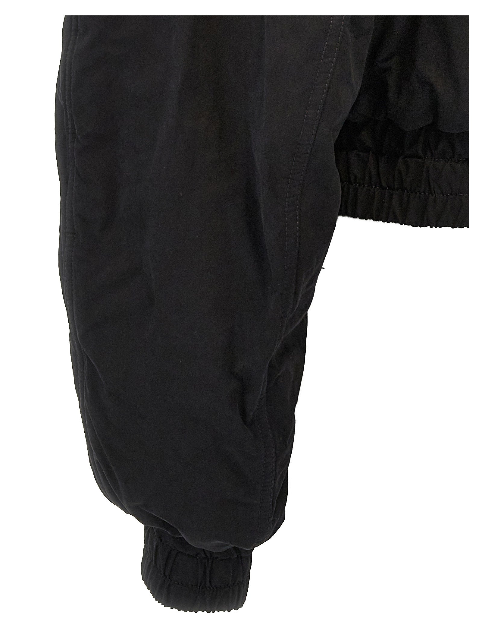 The Andamane Black Cotton Women's Bomber