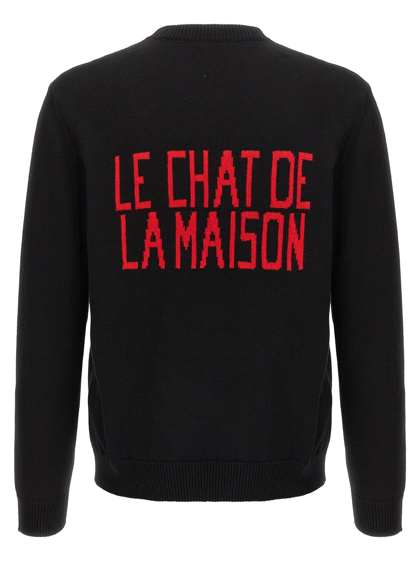 Valentino Garavani Black Cotton Men's Cardigan