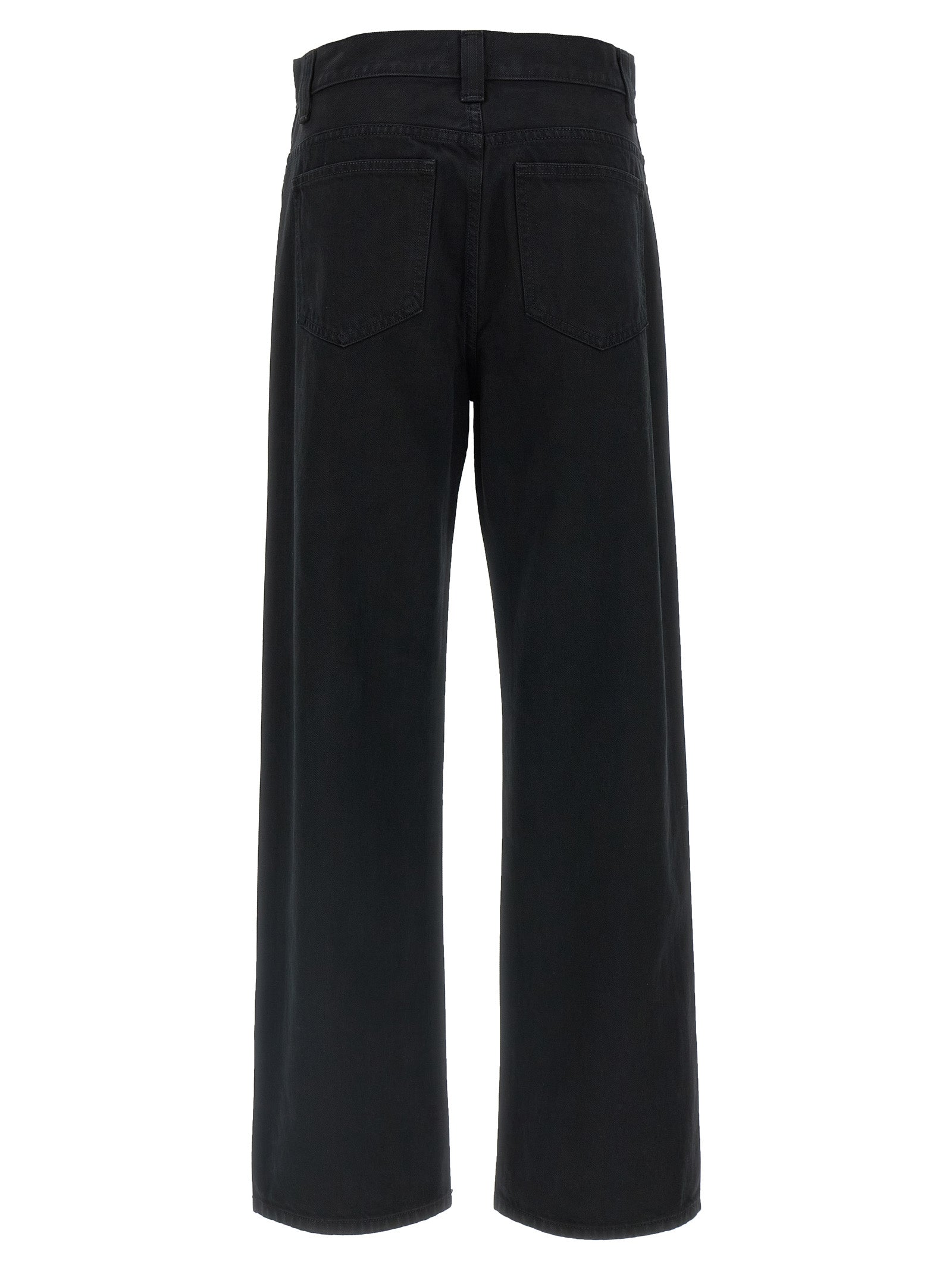 Khaite Black Cotton Jeans Women's Denim