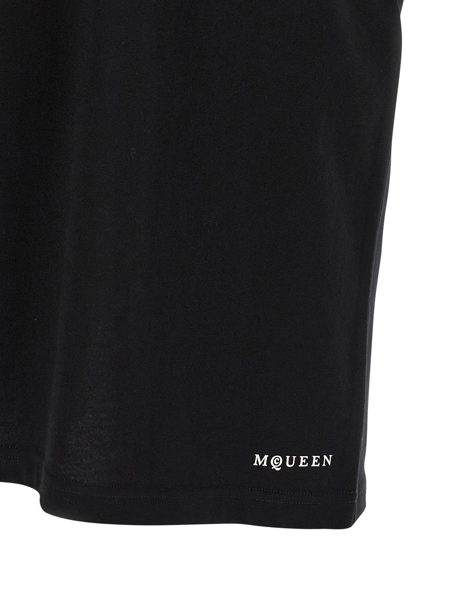 Alexander McQueen Bicolor Cotton Men's T-Shirt