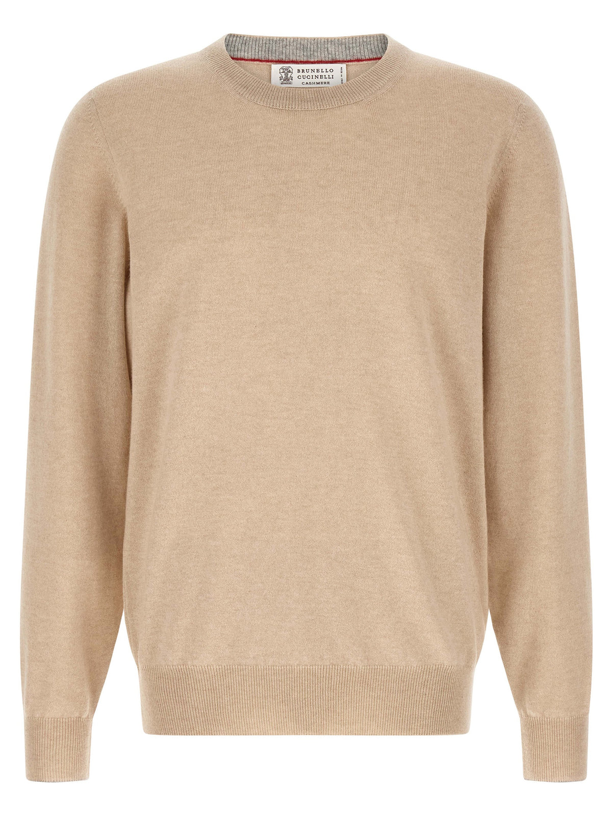 Brunello Cucinelli Beige Cashmere Men's Cardigan