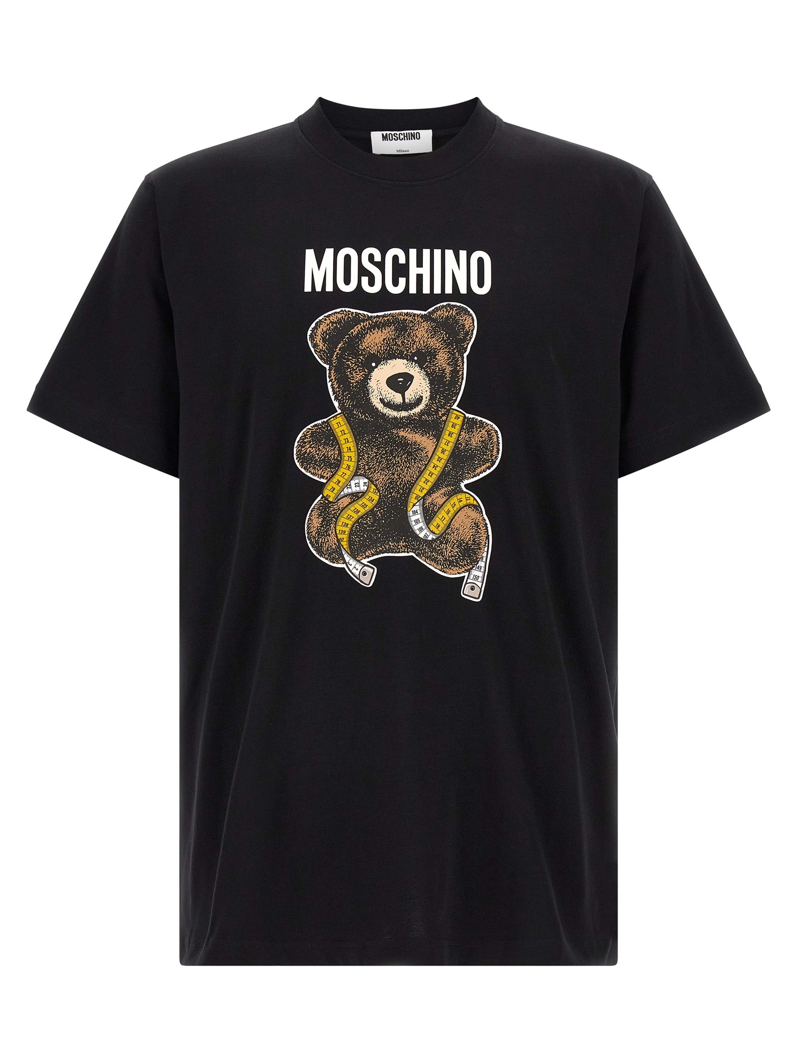 Moschino Black Cotton Men's T-Shirt