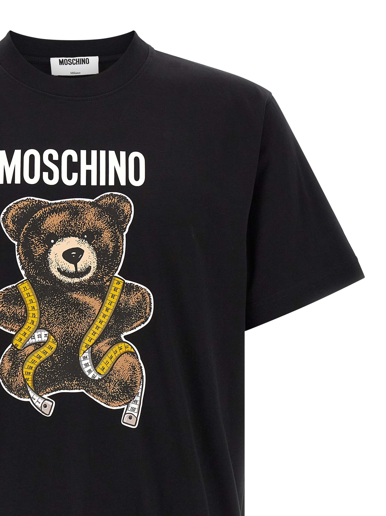 Moschino Black Cotton Men's T-Shirt