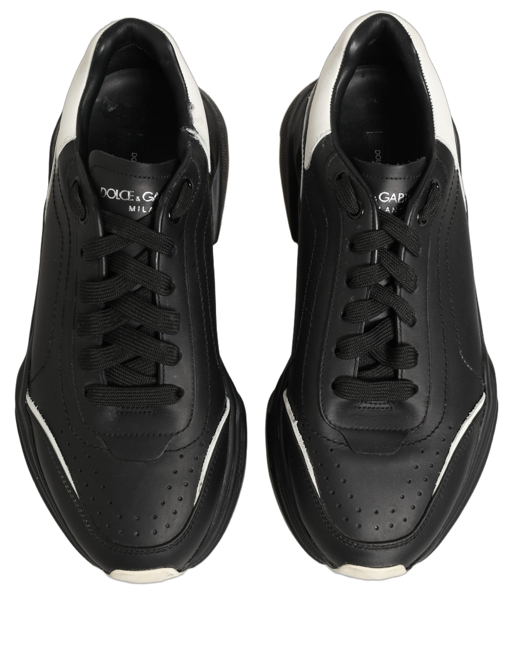 Dolce & Gabbana Black White Daymaster Low Top Sneakers Men's Shoes (Pre-Owned)