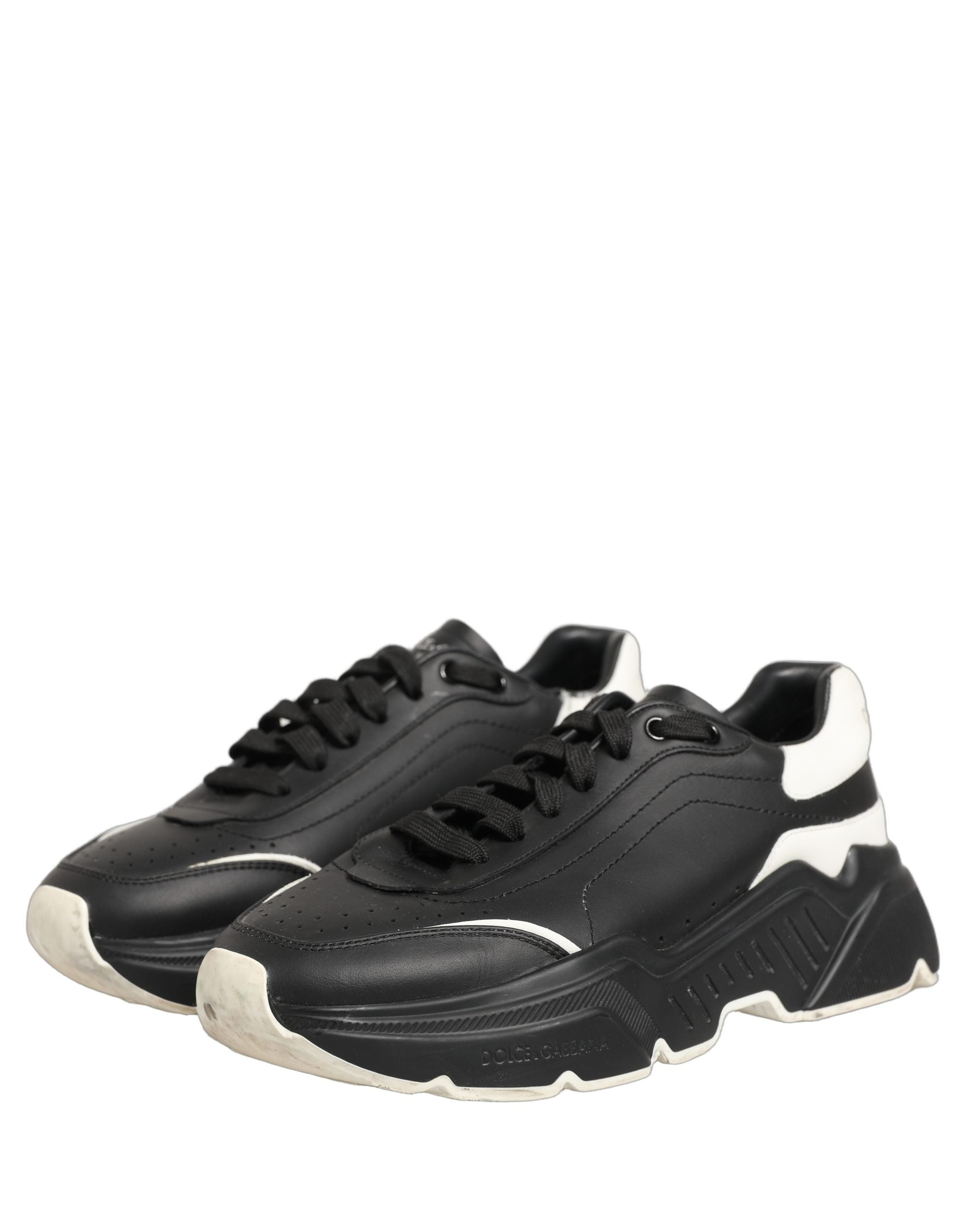 Dolce & Gabbana Black White Daymaster Low Top Sneakers Men's Shoes (Pre-Owned)