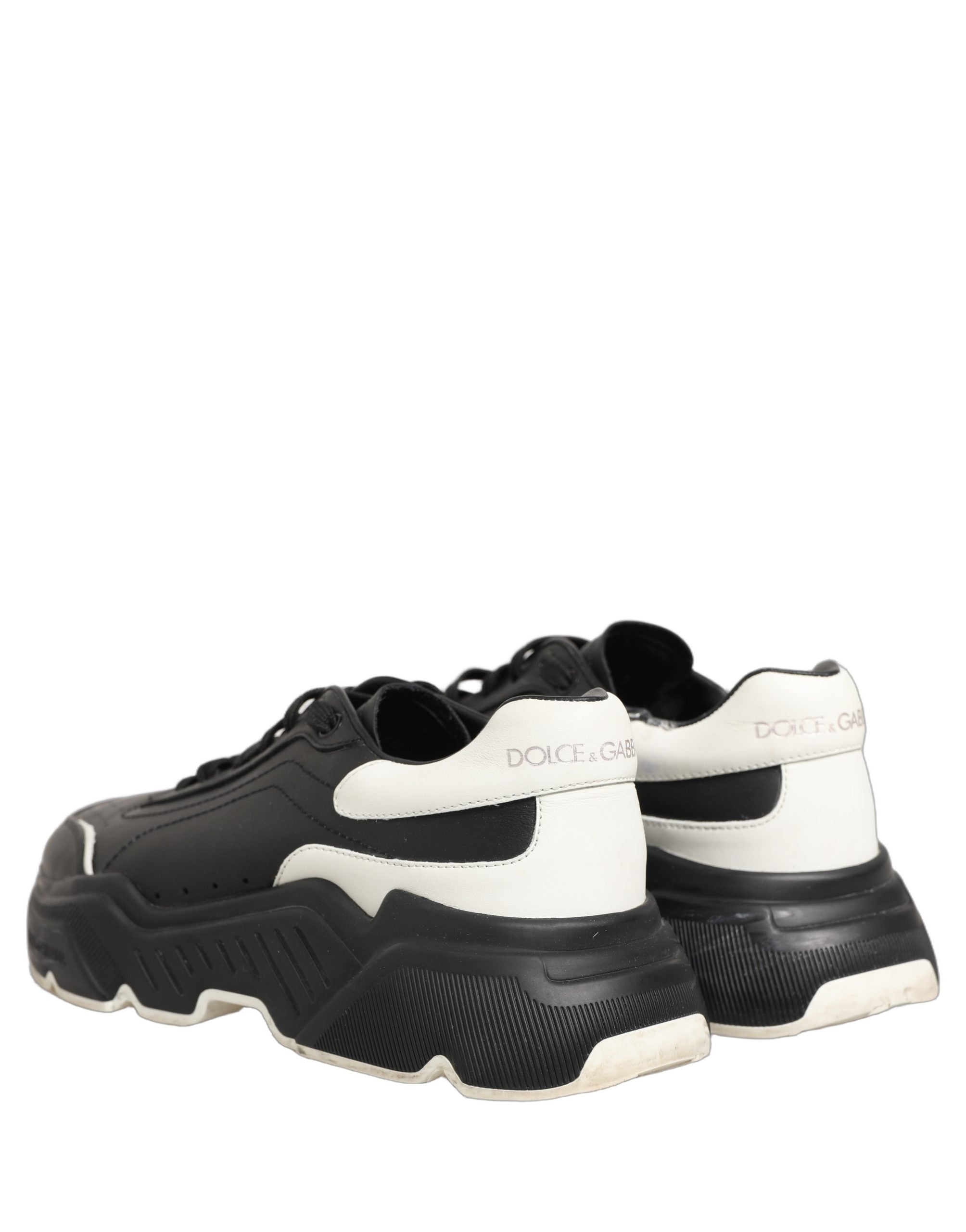 Dolce & Gabbana Black White Daymaster Low Top Sneakers Men's Shoes (Pre-Owned)
