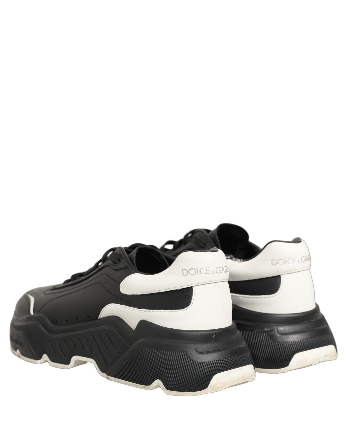 Dolce & Gabbana Black White Daymaster Low Top Sneakers Men's Shoes (Pre-Owned)