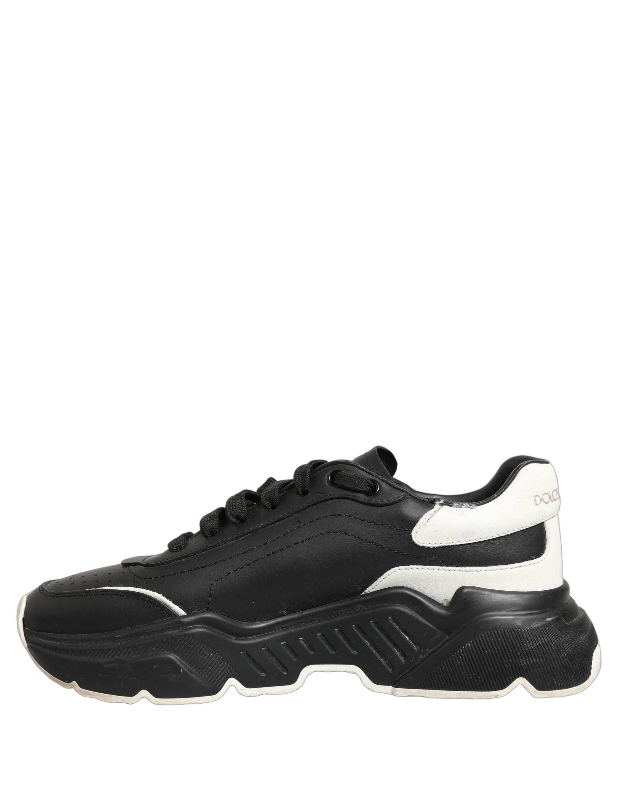 Dolce & Gabbana Black White Daymaster Low Top Sneakers Men's Shoes (Pre-Owned)