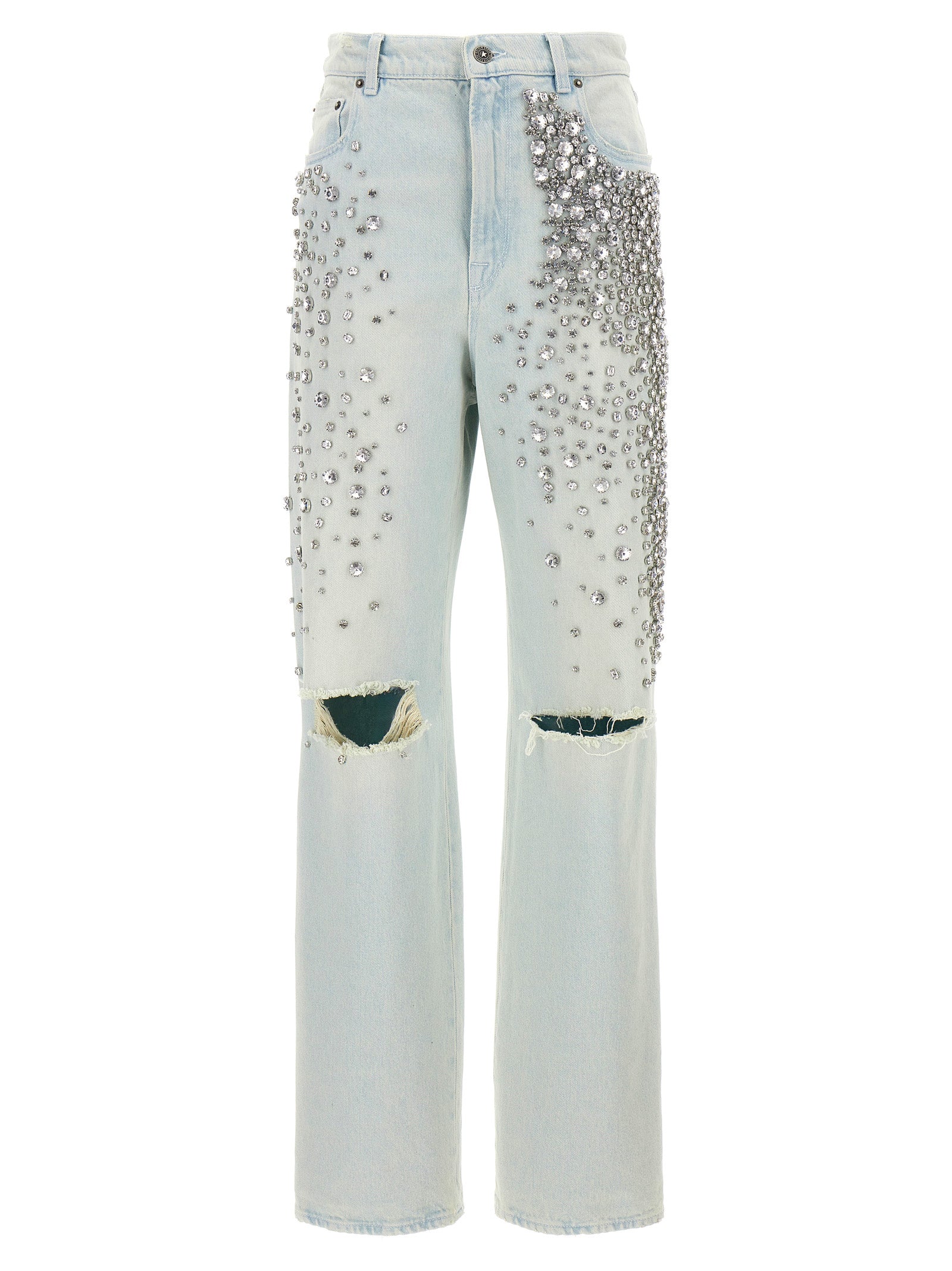 Golden Goose Blue Cotton Jeans Women's Denim
