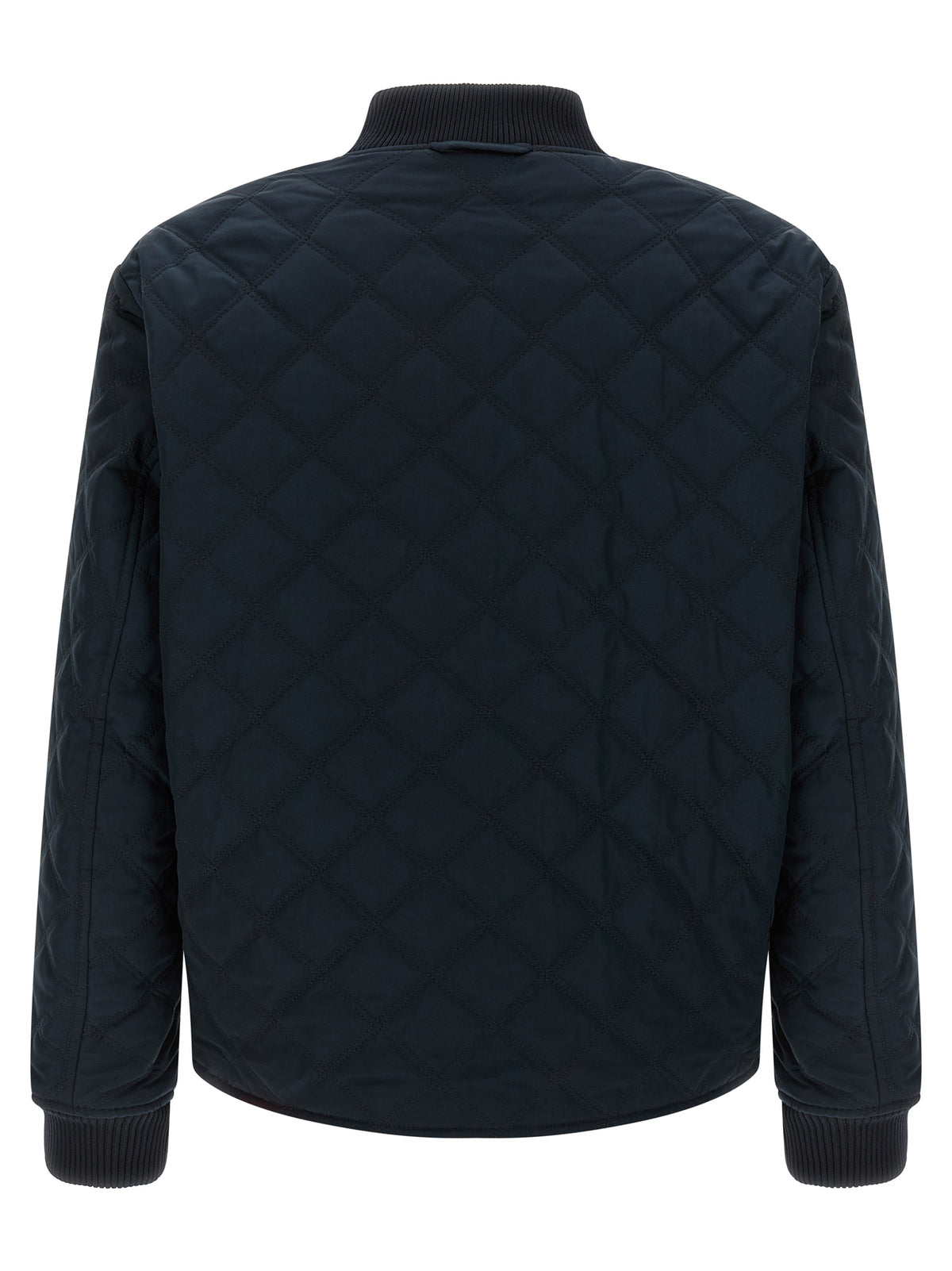 Hugo Boss Blue Polyester Men's Bomber