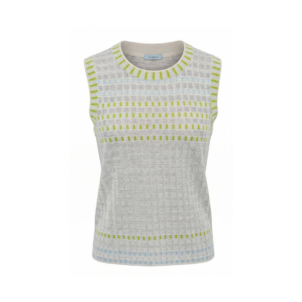 Malo Grey Silk Women Women's Sweater