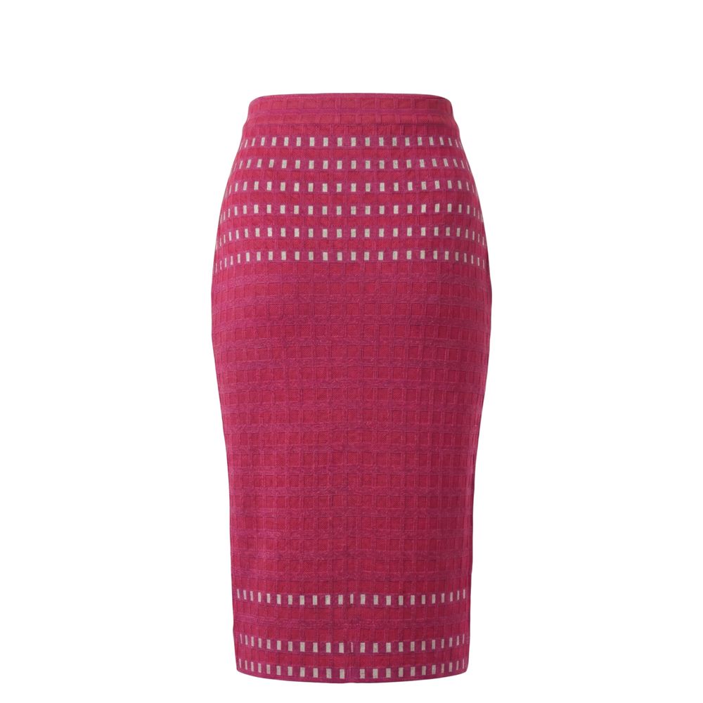 Malo Purple Silk Women Women's Skirt