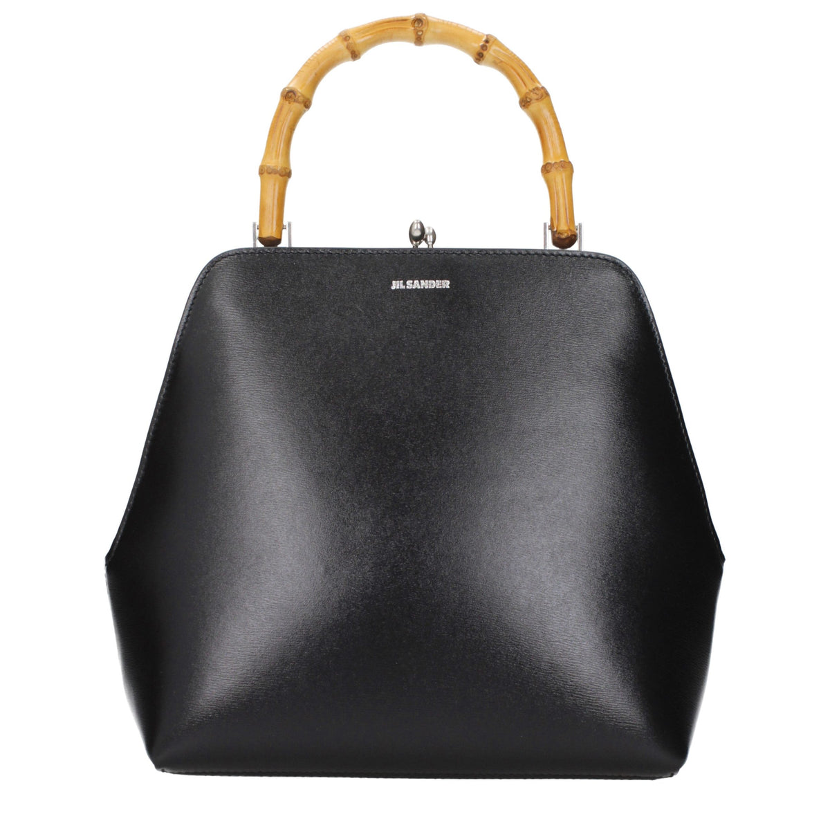Jil Sander Black Leather Women's Handbag