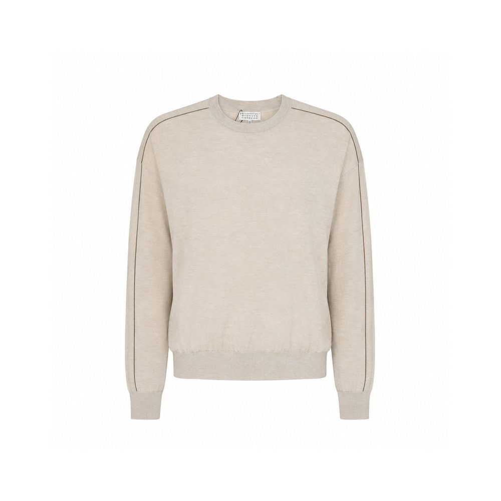 Brunello Cucinelli Beige Cashmere Women's Sweatshirt