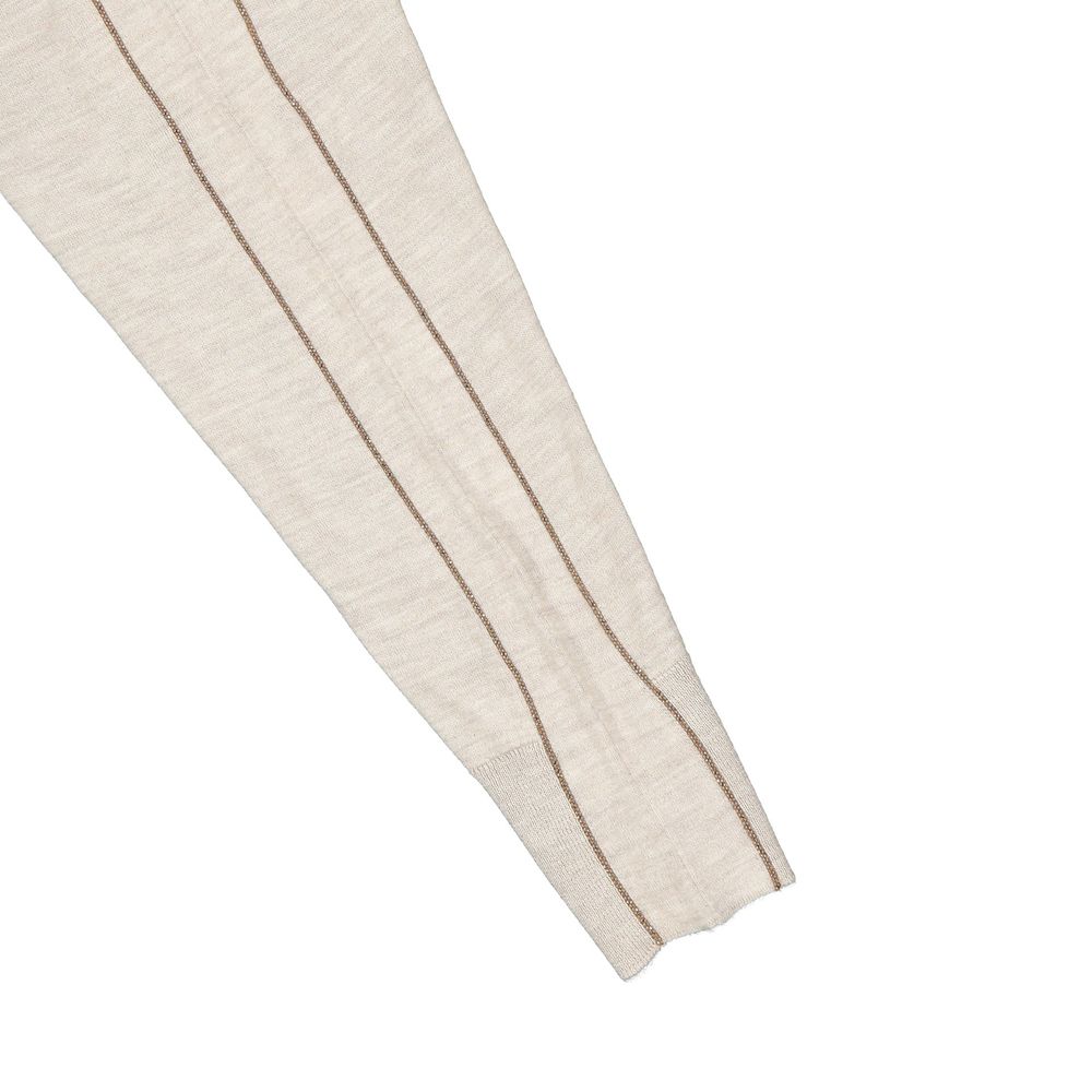 Brunello Cucinelli Beige Cashmere Women's Sweatshirt