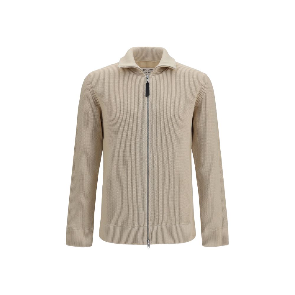 Maison Margiela Beige Wool Oves Aries Men's Sweatshirt