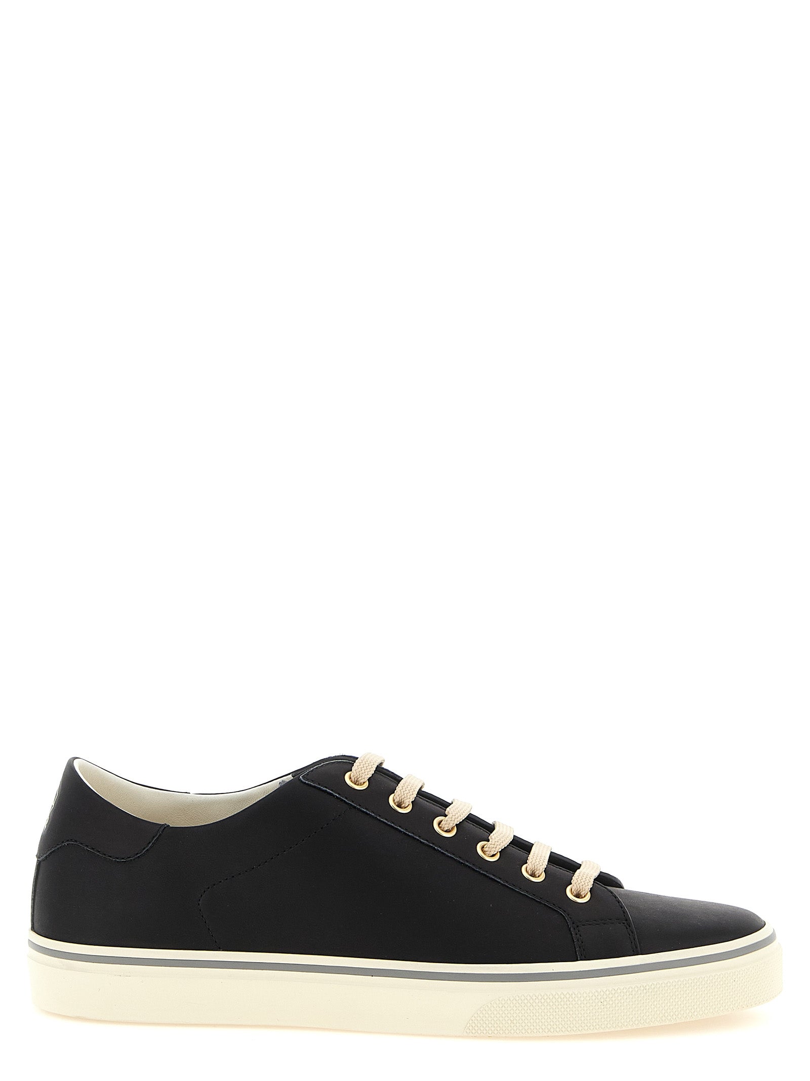 Brunello Cucinelli Black Calfskin Low Top Men's Sneakers