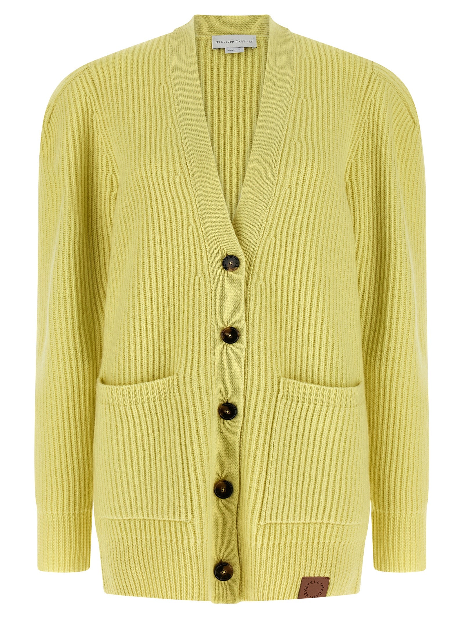 Stella McCartney Bicolor Virgin Wool Women's Cardigan