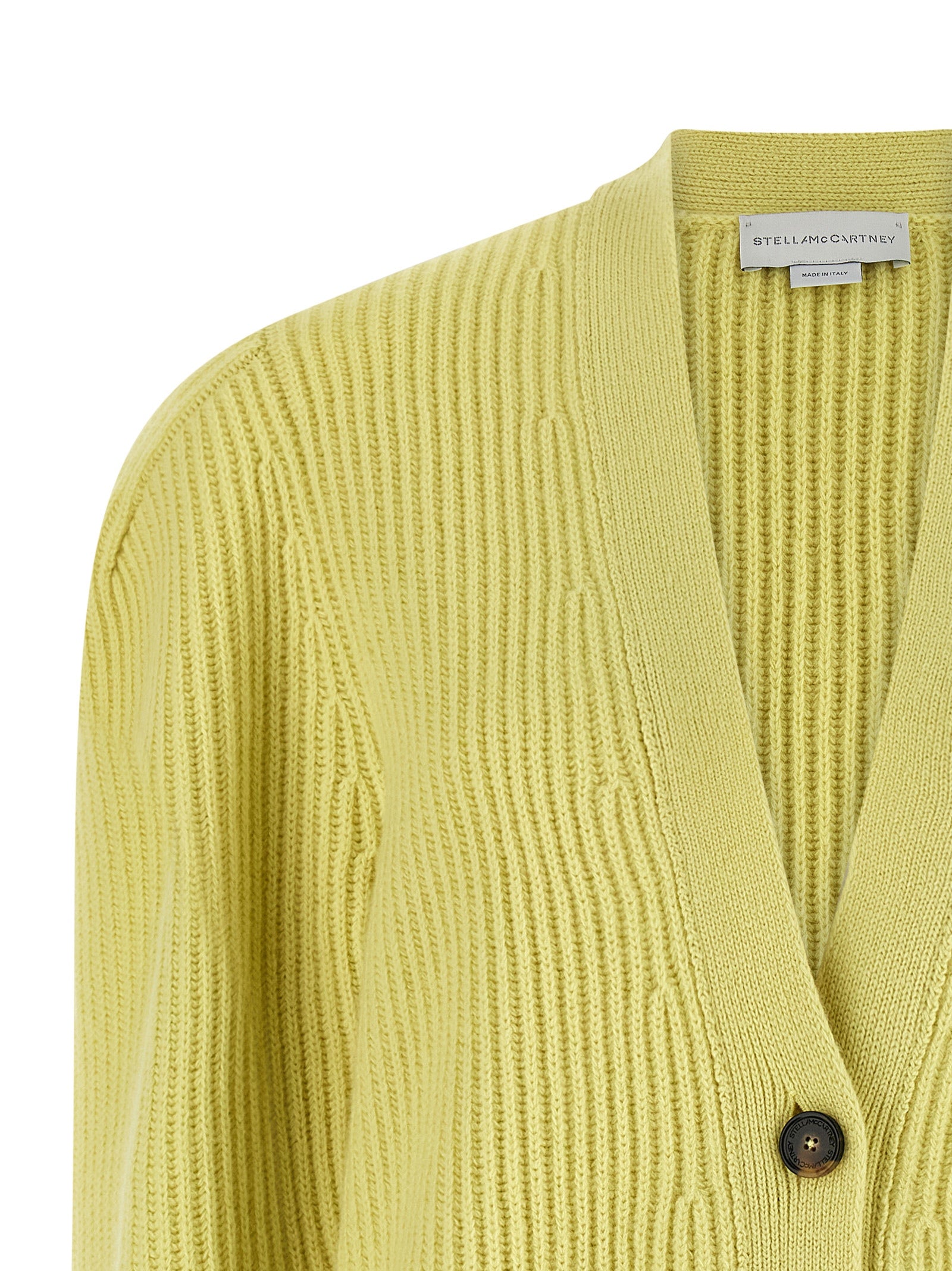 Stella McCartney Bicolor Virgin Wool Women's Cardigan