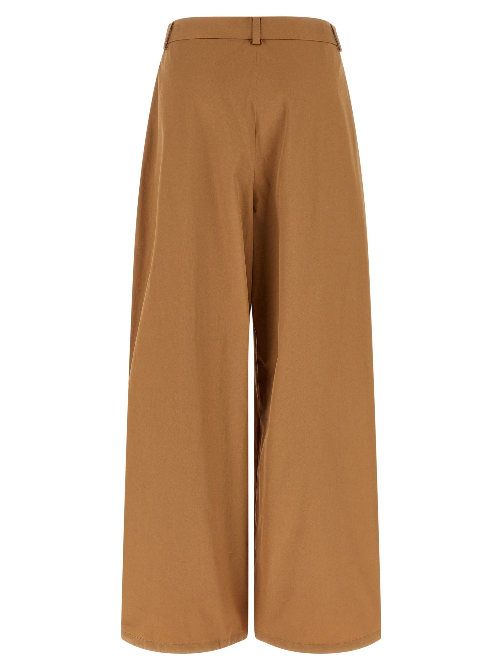 Stella McCartney Beige Cotton Cargo Women's Pants