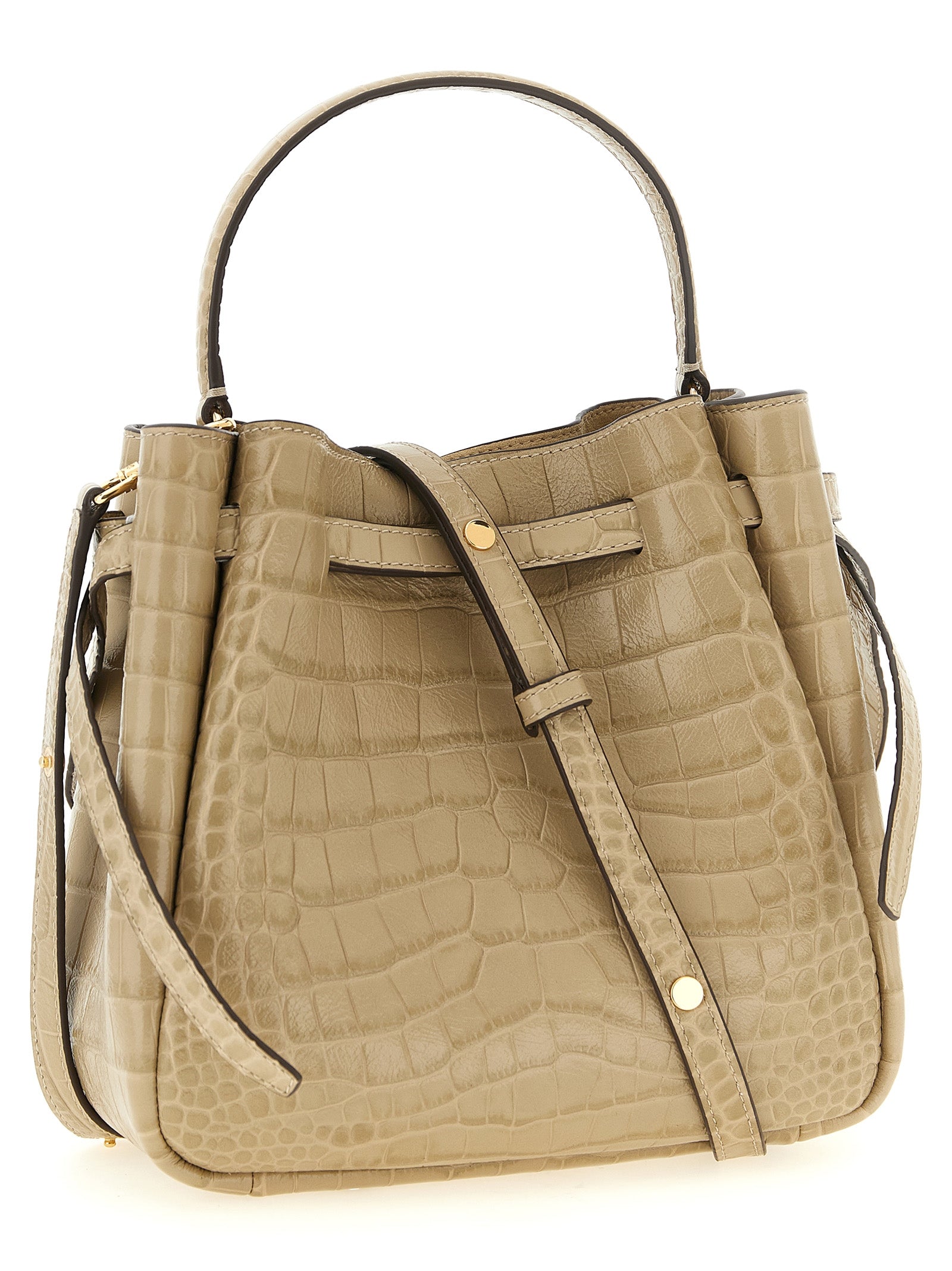 Tory Burch Beige Cowhide Shoulder Women's Bag