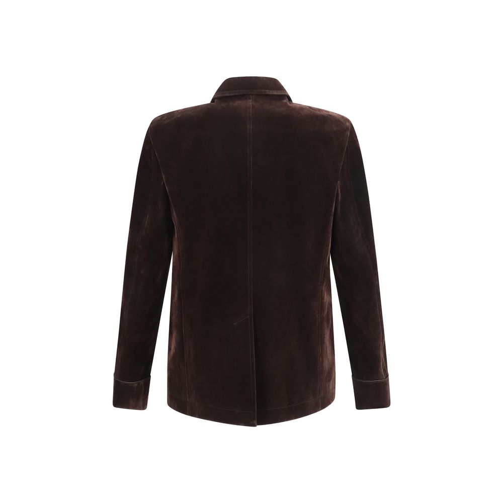 Tom Ford Brown Cotton Men's Blazer