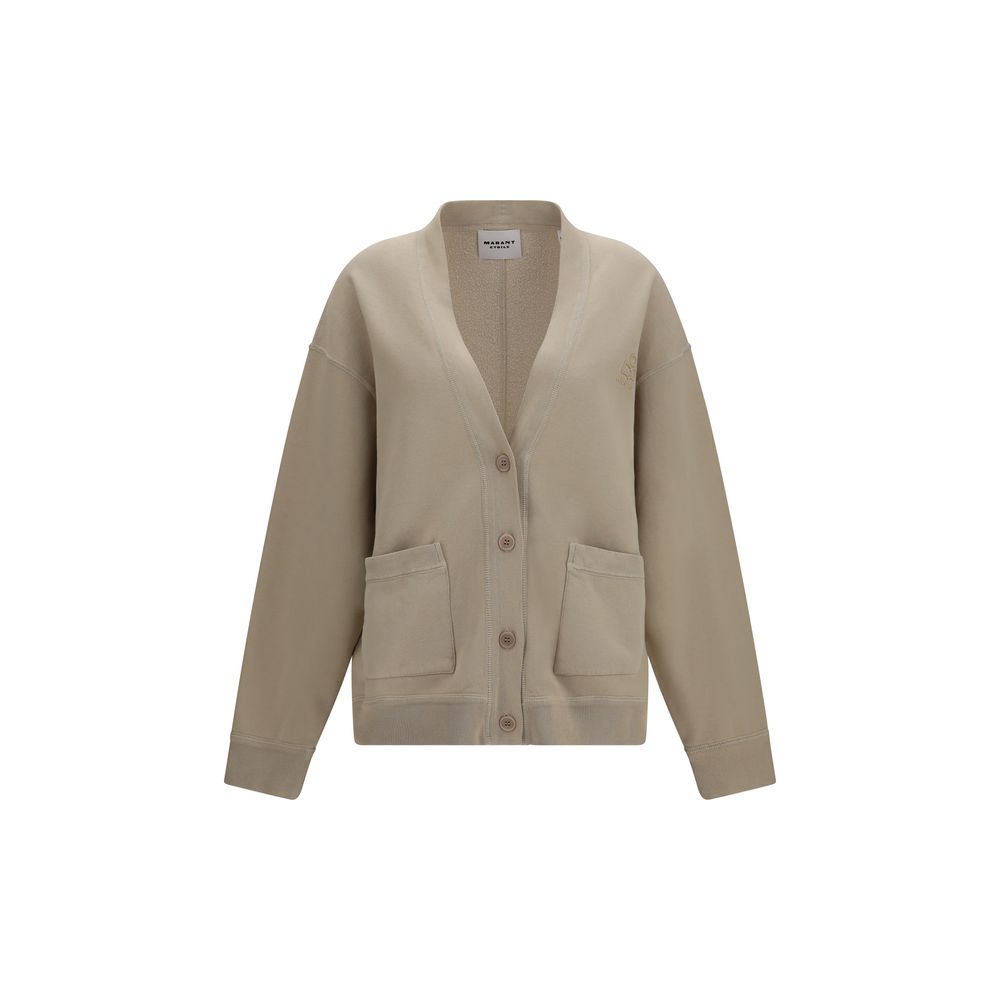 Isabel Marant Étoile Beige Cotton Women's Cardigan