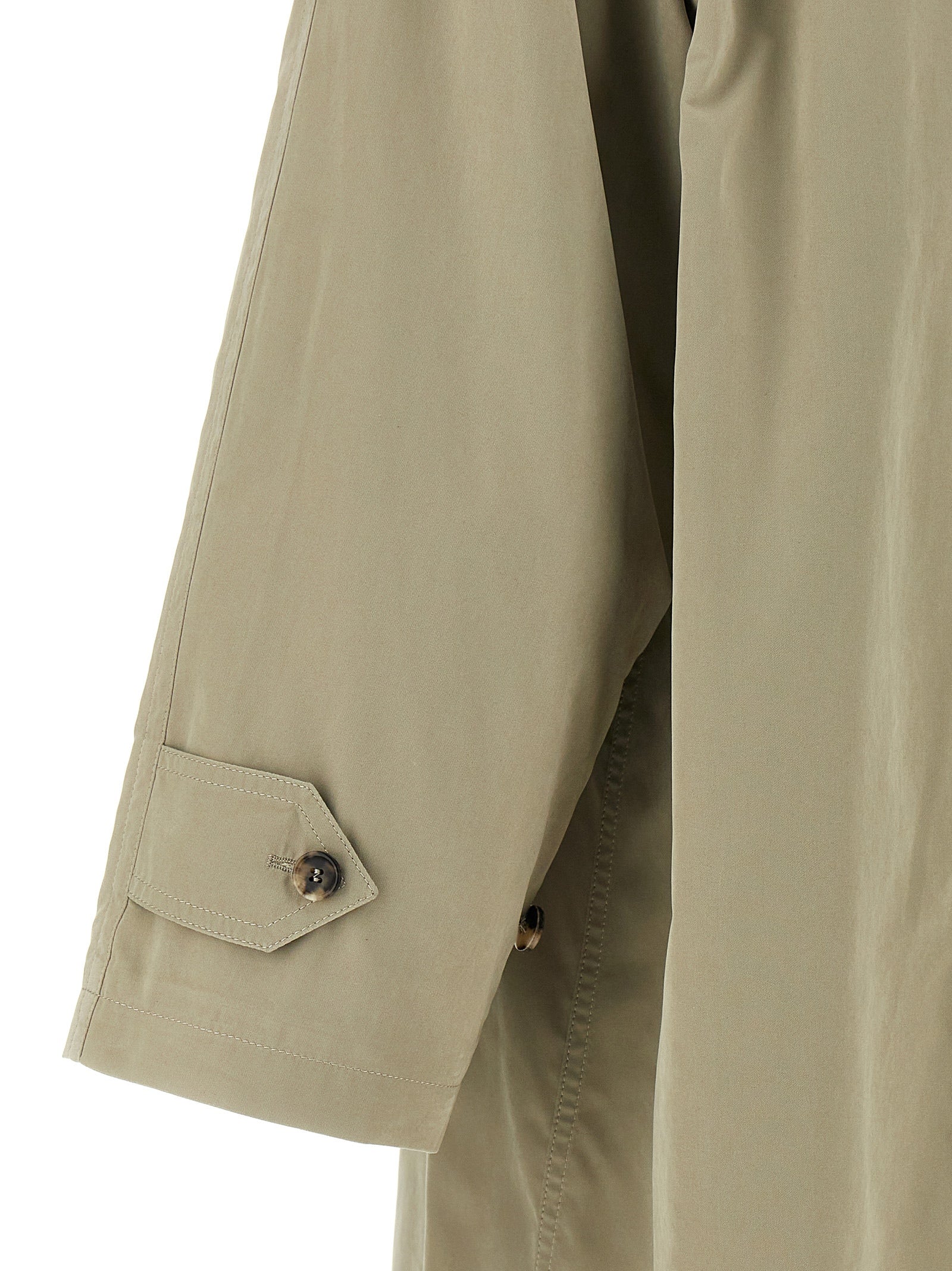 Maison Margiela Bicolor Polyester Women's Coat