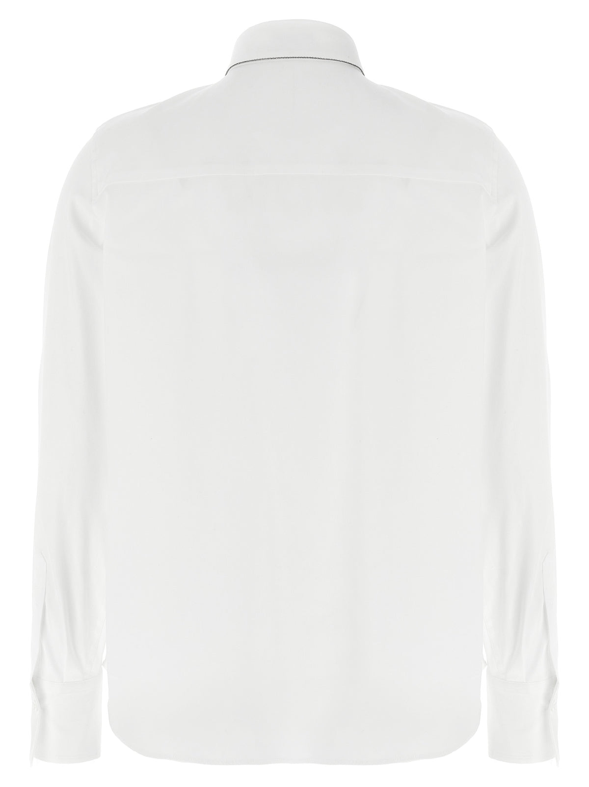 Brunello Cucinelli White Cotton Women's Blouse