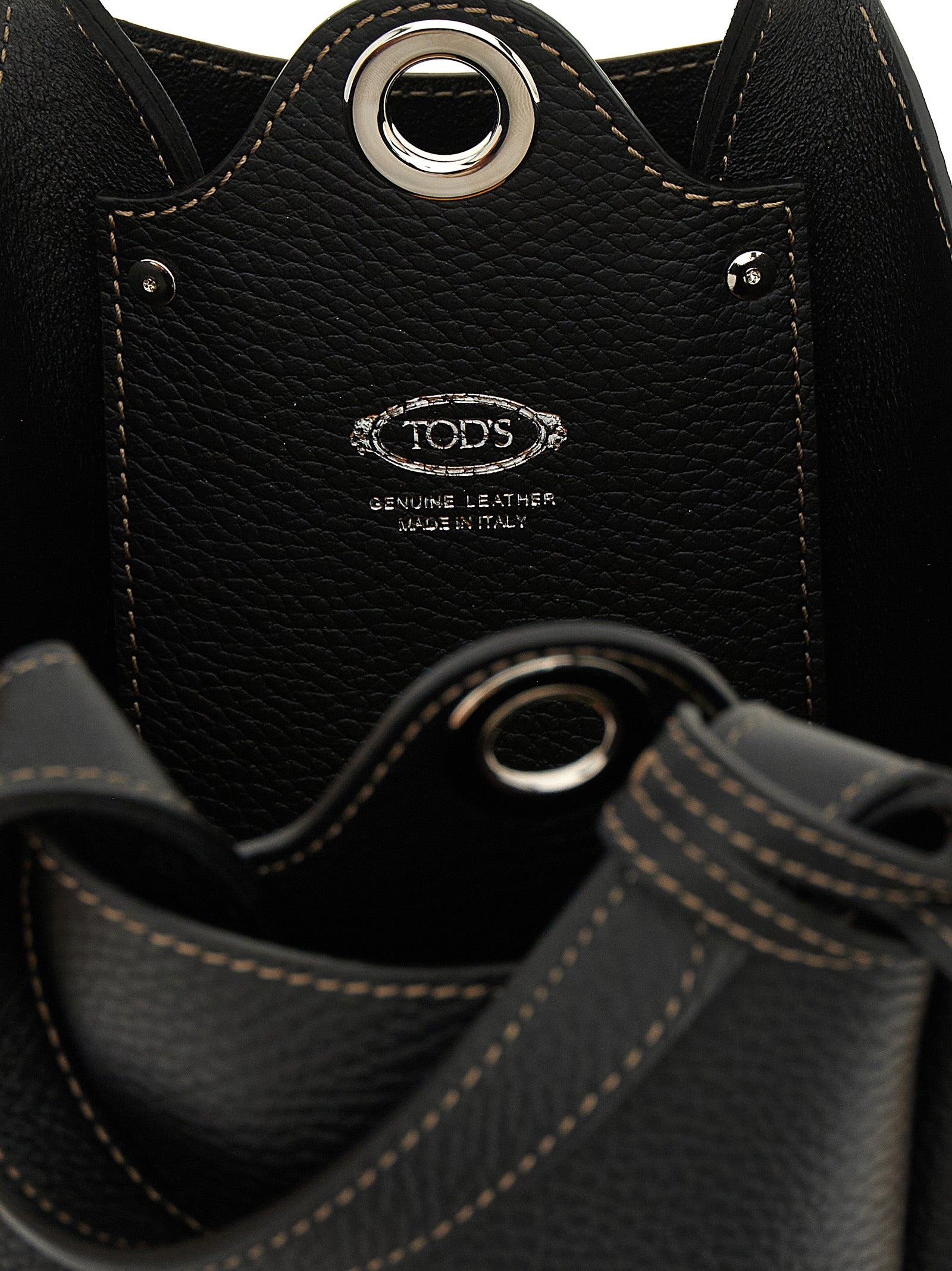 Tod's Black Calfskin Women's Handbag