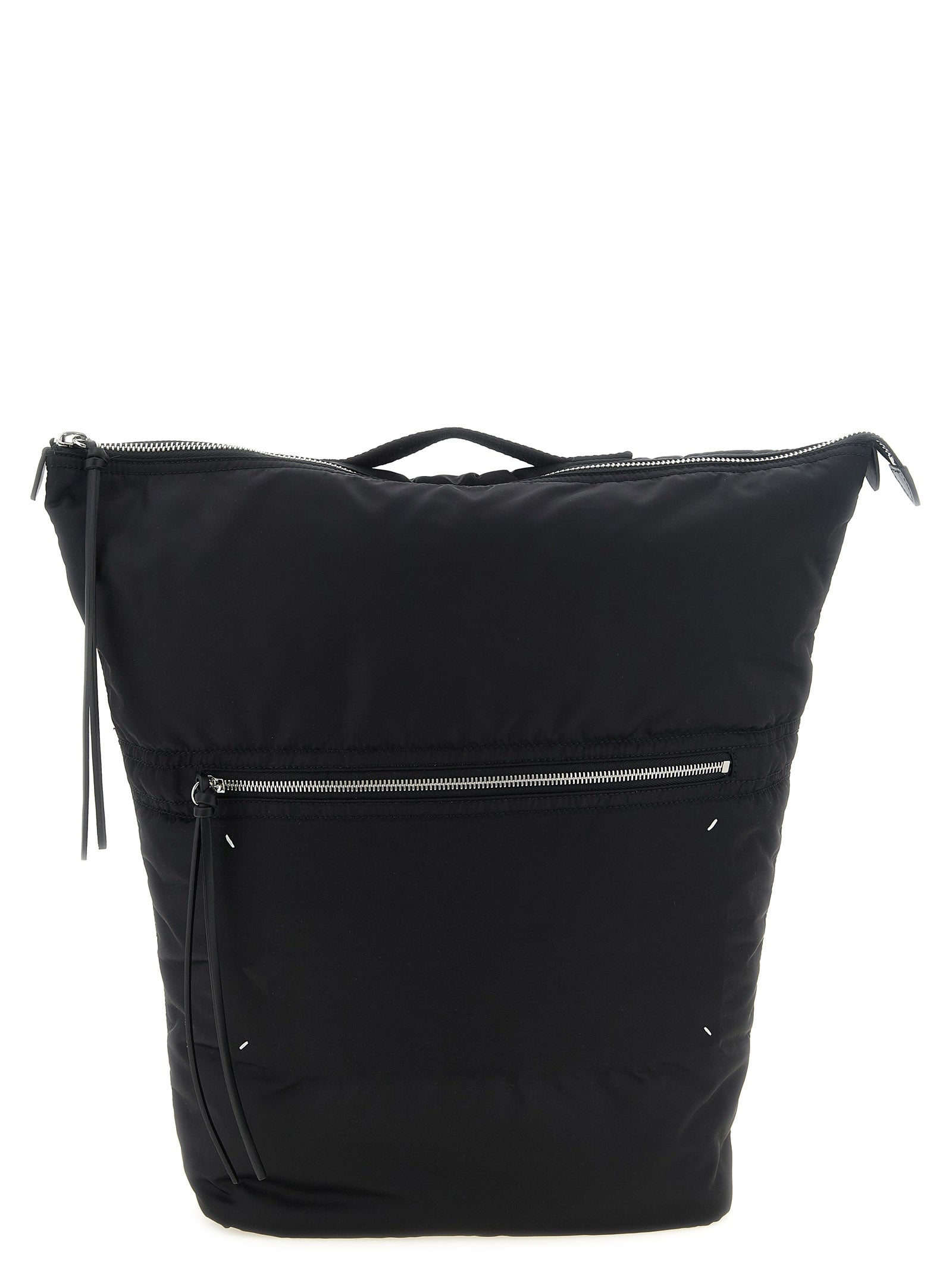 Maison Margiela Black Polyamide Men's Backpack