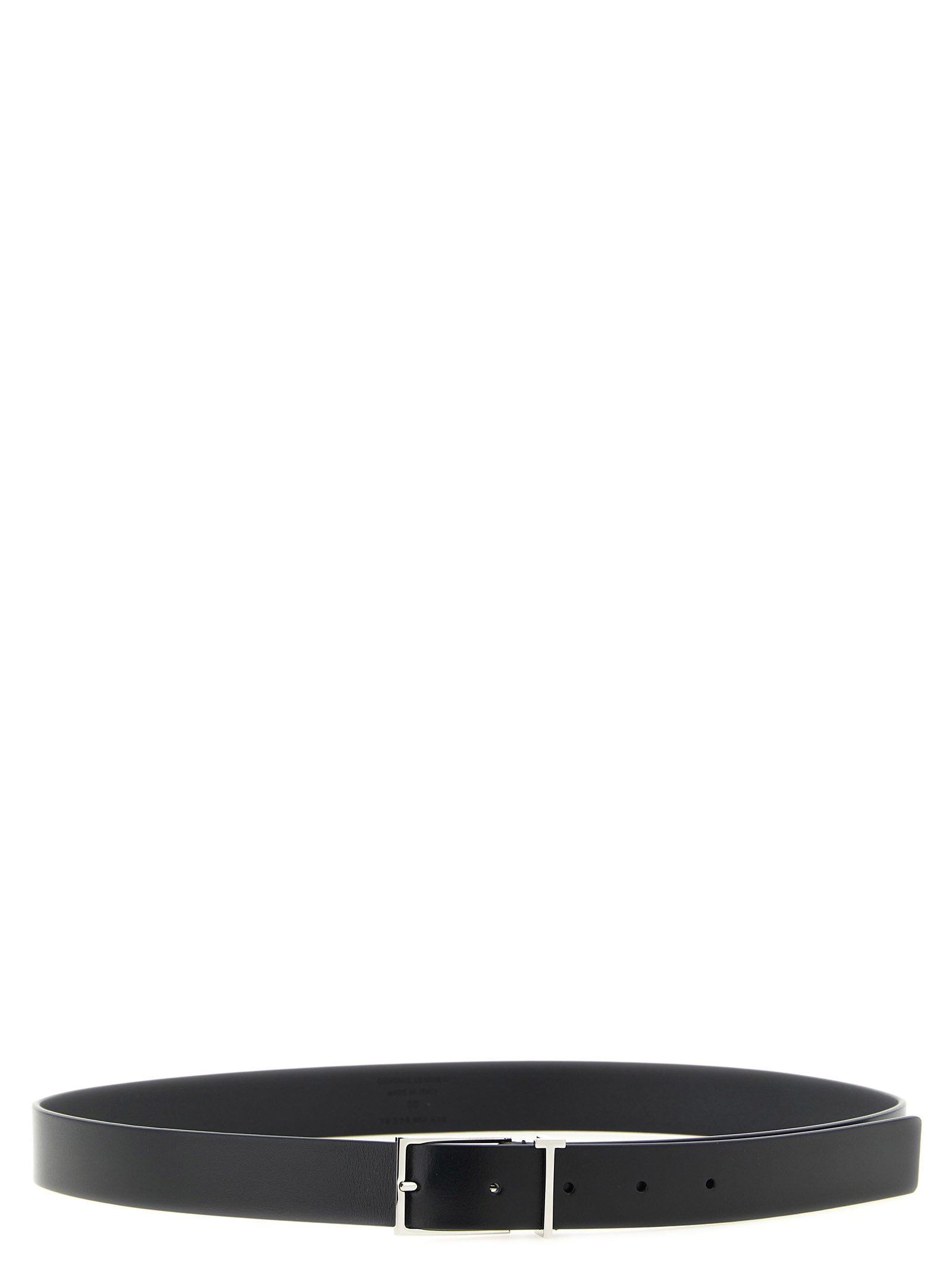 Tom Ford Black Calfskin Thin Men's Belt