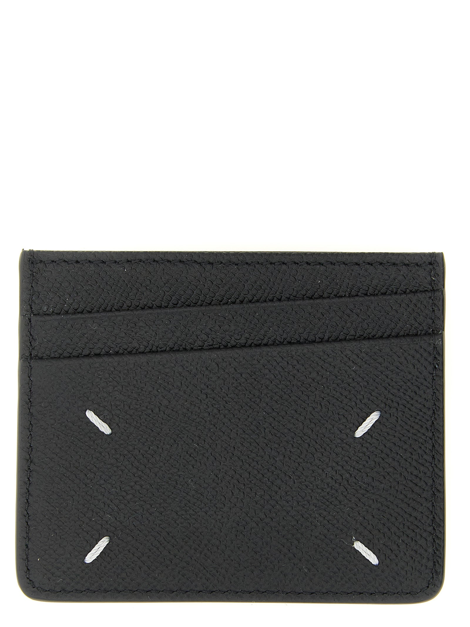 Maison Margiela Black Calfskin Men's Cardholder