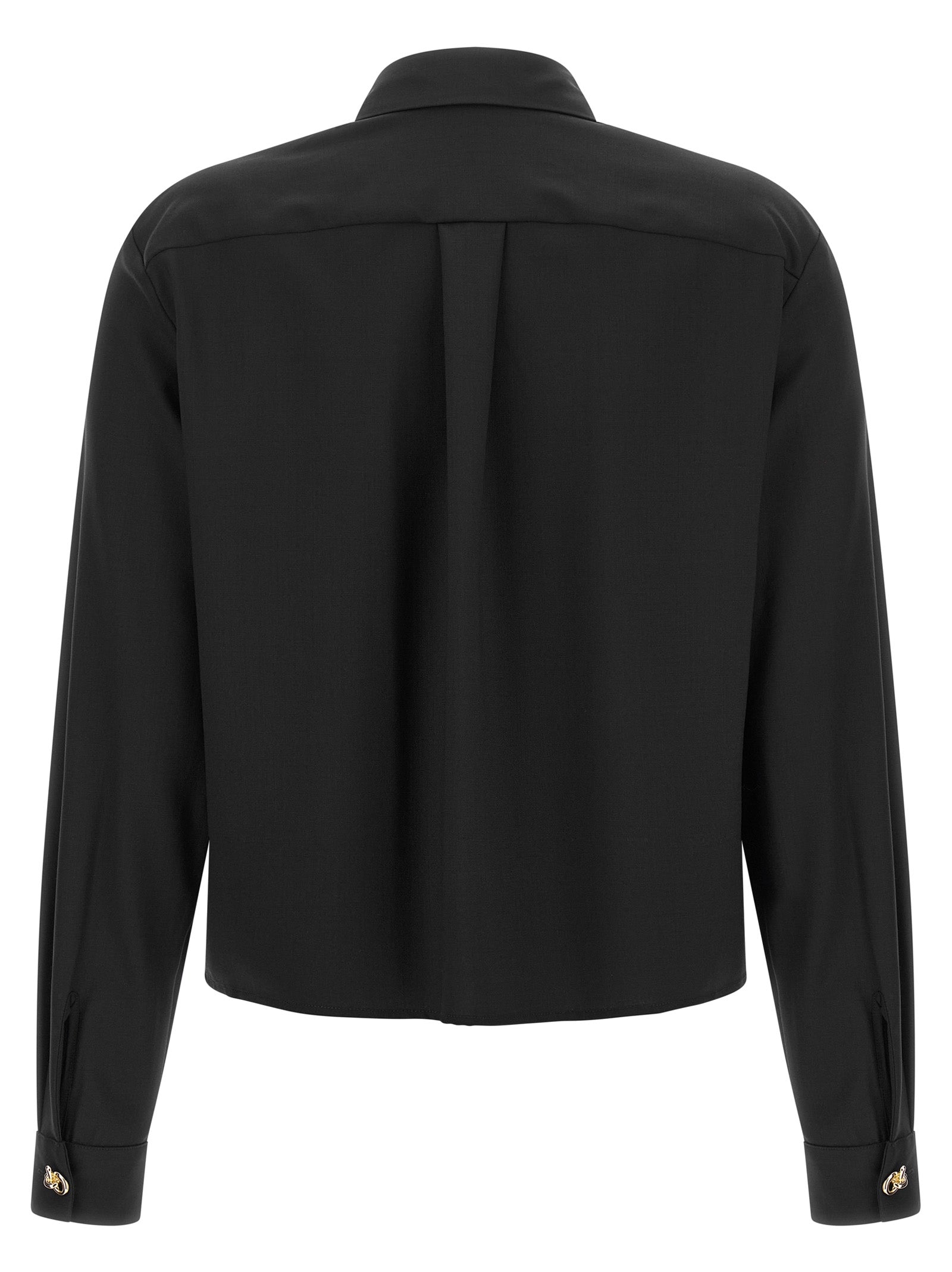 Fabiana Filippi Black Virgin Wool Women's Blouse