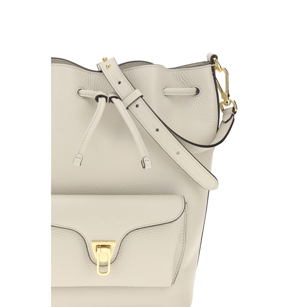 Coccinelle Green Calf Leather Bos Taurus Shoulder Women's Bag